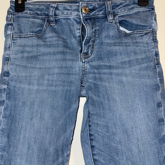 American Eagle Outfitters Medium Blue Jeggings - Picture 2 of 11